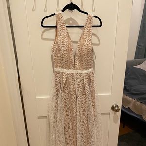 NWOT Lucy Wang Gown